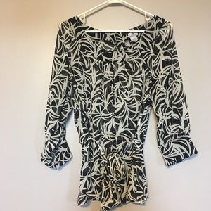 Long Sleeve, Sheer Blouse